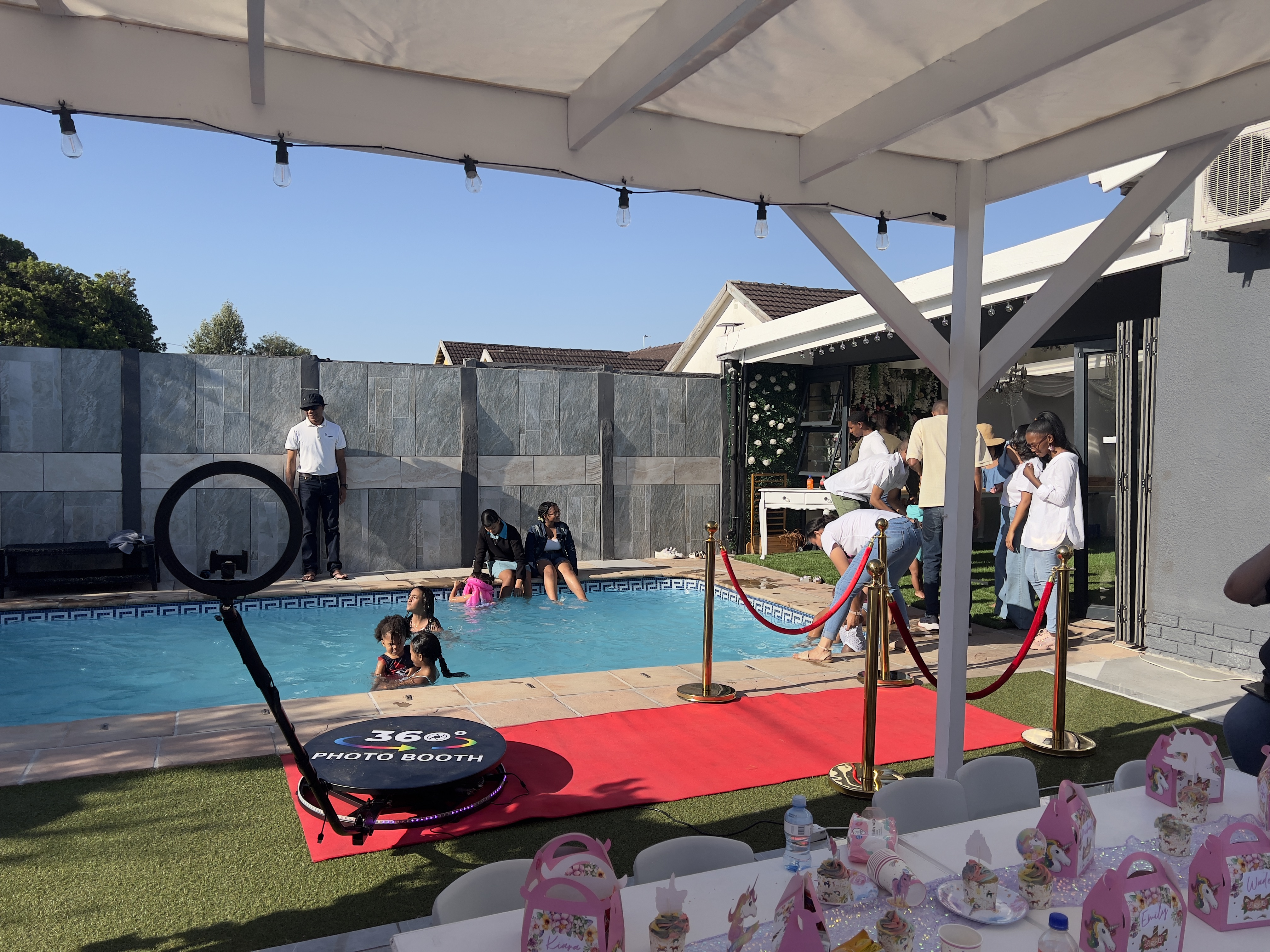 360° photobooth at celebration