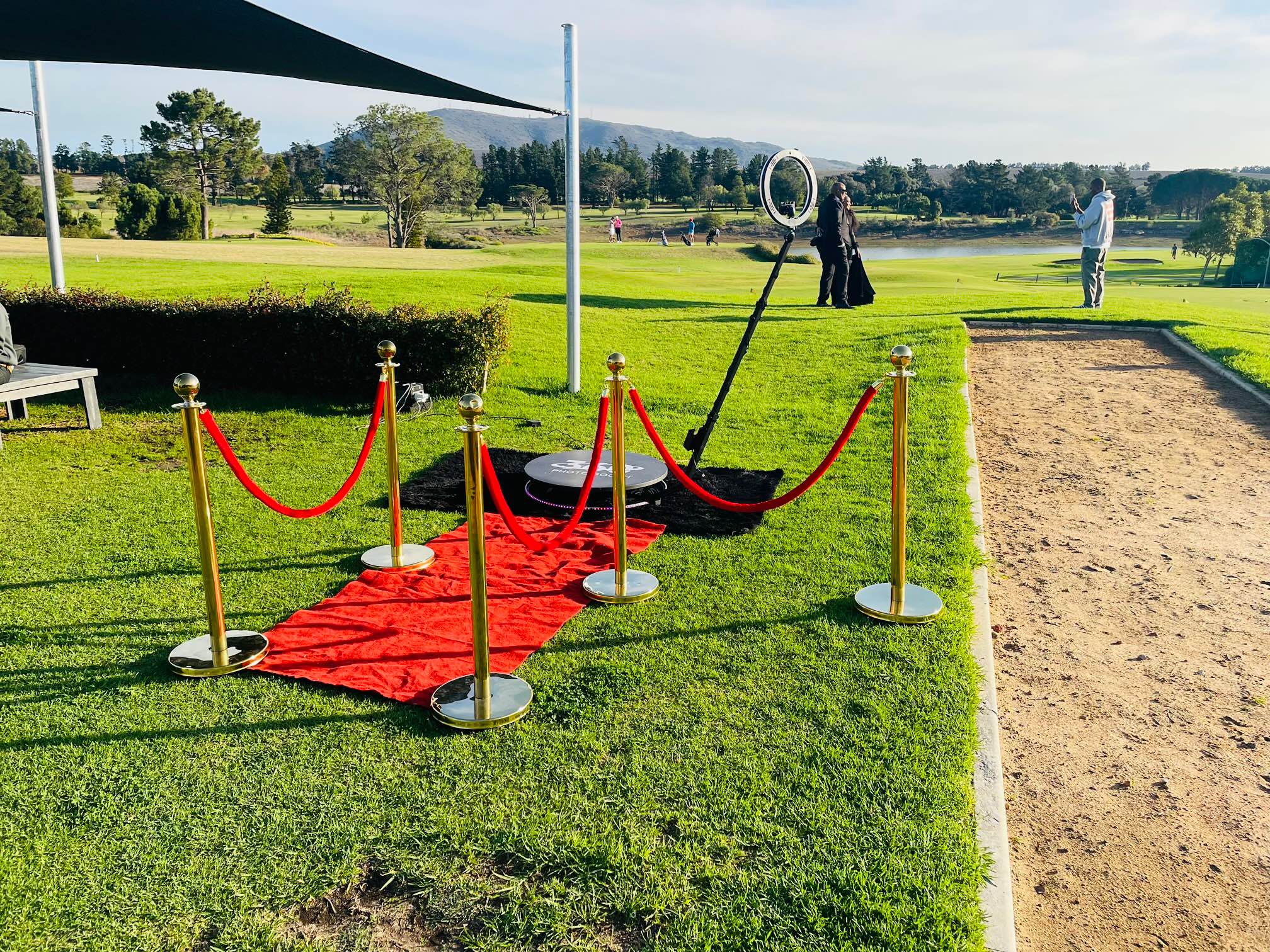 360° photobooth at birthday party