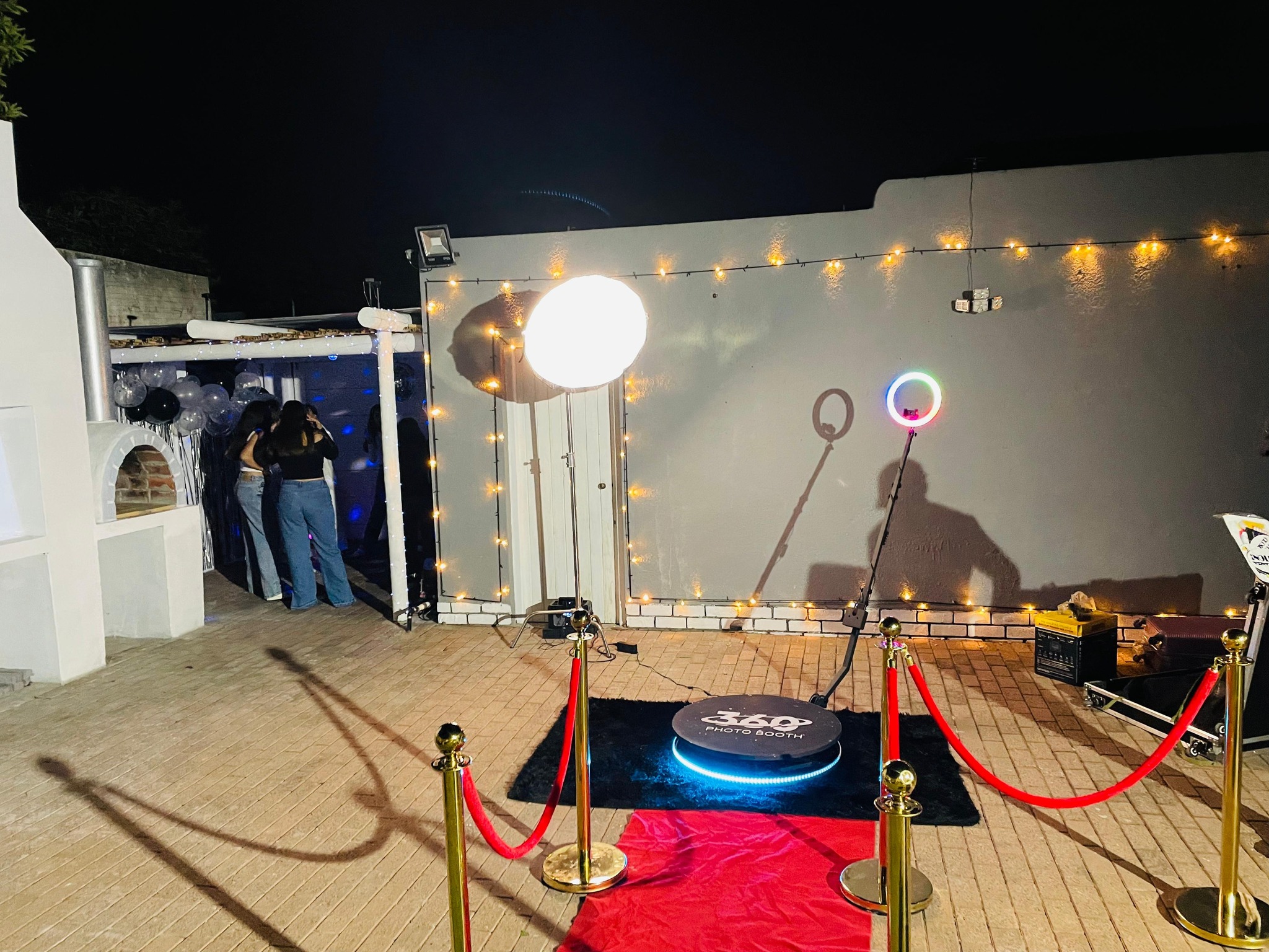 360° photobooth at special celebration
